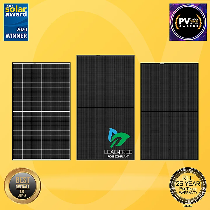 REC ALPHA SERIES zonnepanelen