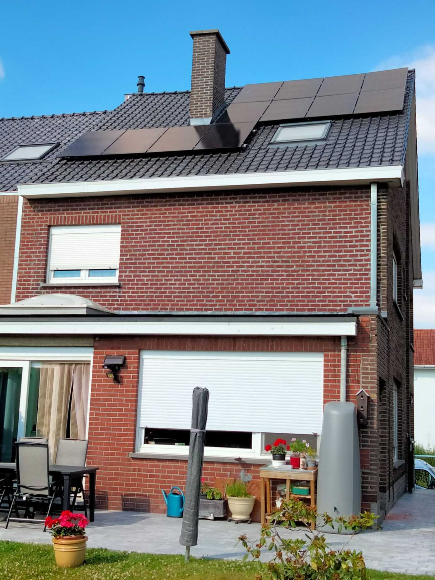 Realisatie 12x BELINUS zonnepanelen 375 wp Kraainem