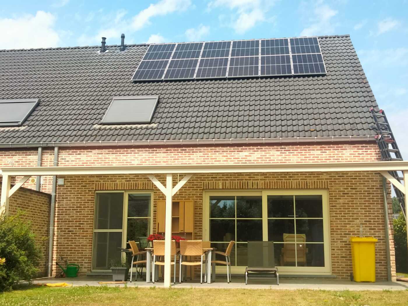 Realisatie 12x JA SOLAR zonnepanelen Hever - Boortmeerbeek