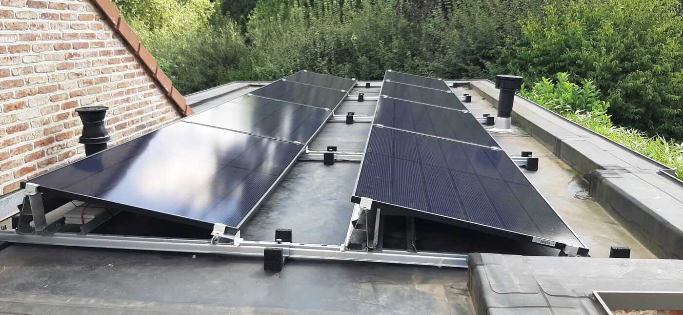 Realisatie 25x REC zonnepanelen 405 Wp ALPA PURE FULL BLACK Asse