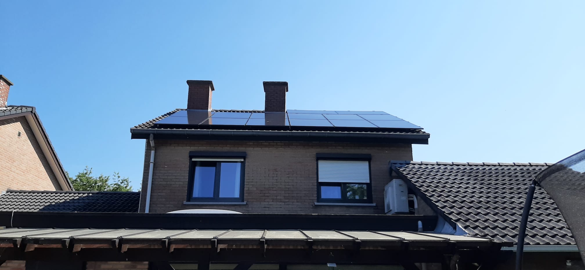 16x JINKO zonnepanelen FULL BLACK 420 Leuven Zero Power