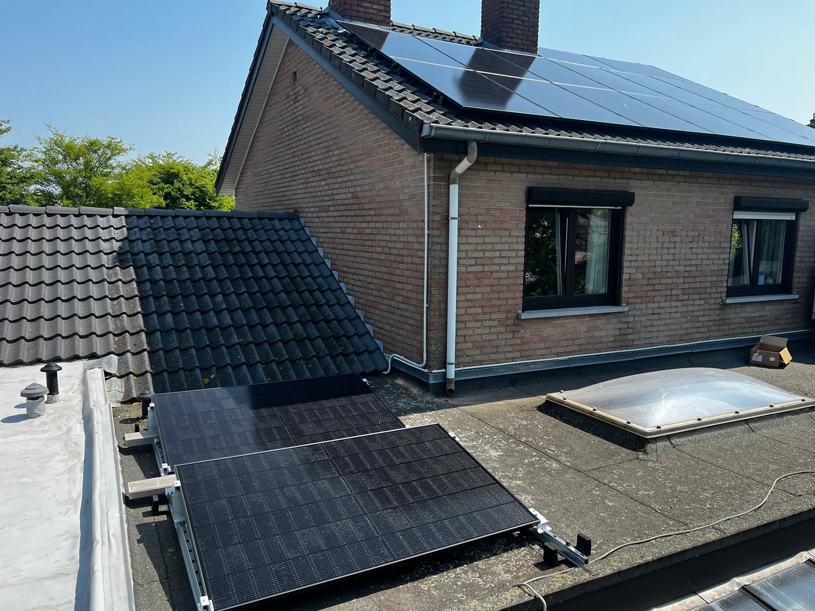 16x JINKO zonnepanelen FULL BLACK 420 Leuven Zero Power