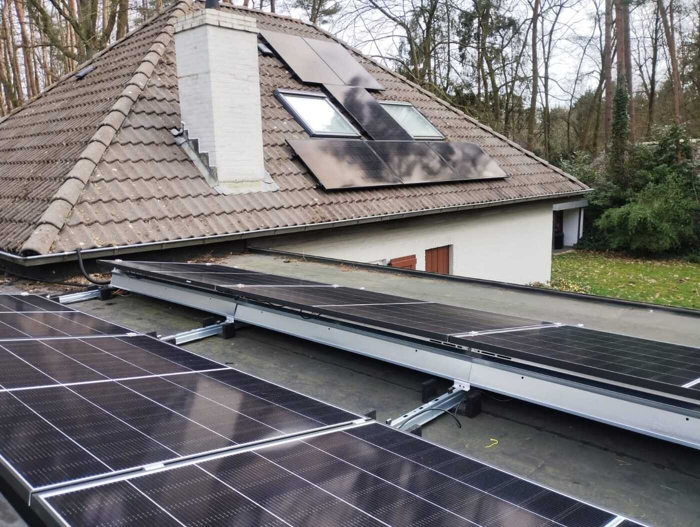 JA SOLAR zonnepanelen 425 + PHONO SOLAR 415 BIFACIAL GLASGLAS