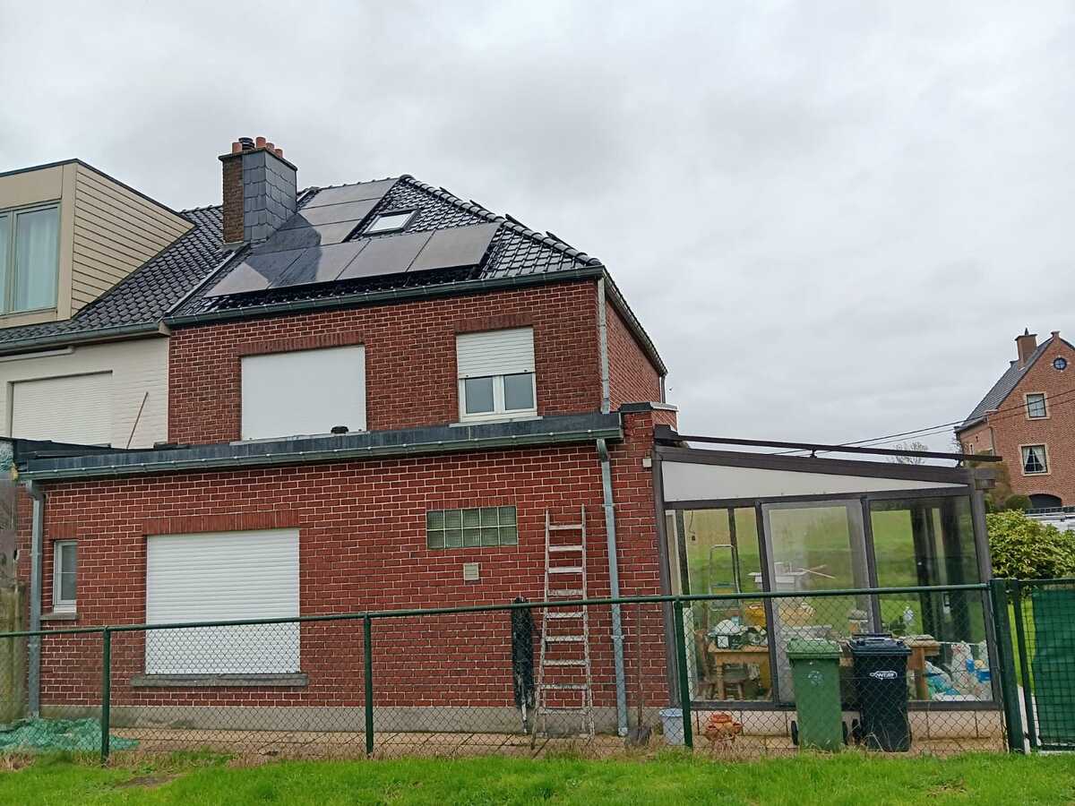 Realisatie PHONO SOLAR 415 BIFACIAL GLASGLAS Bertem Zero Power