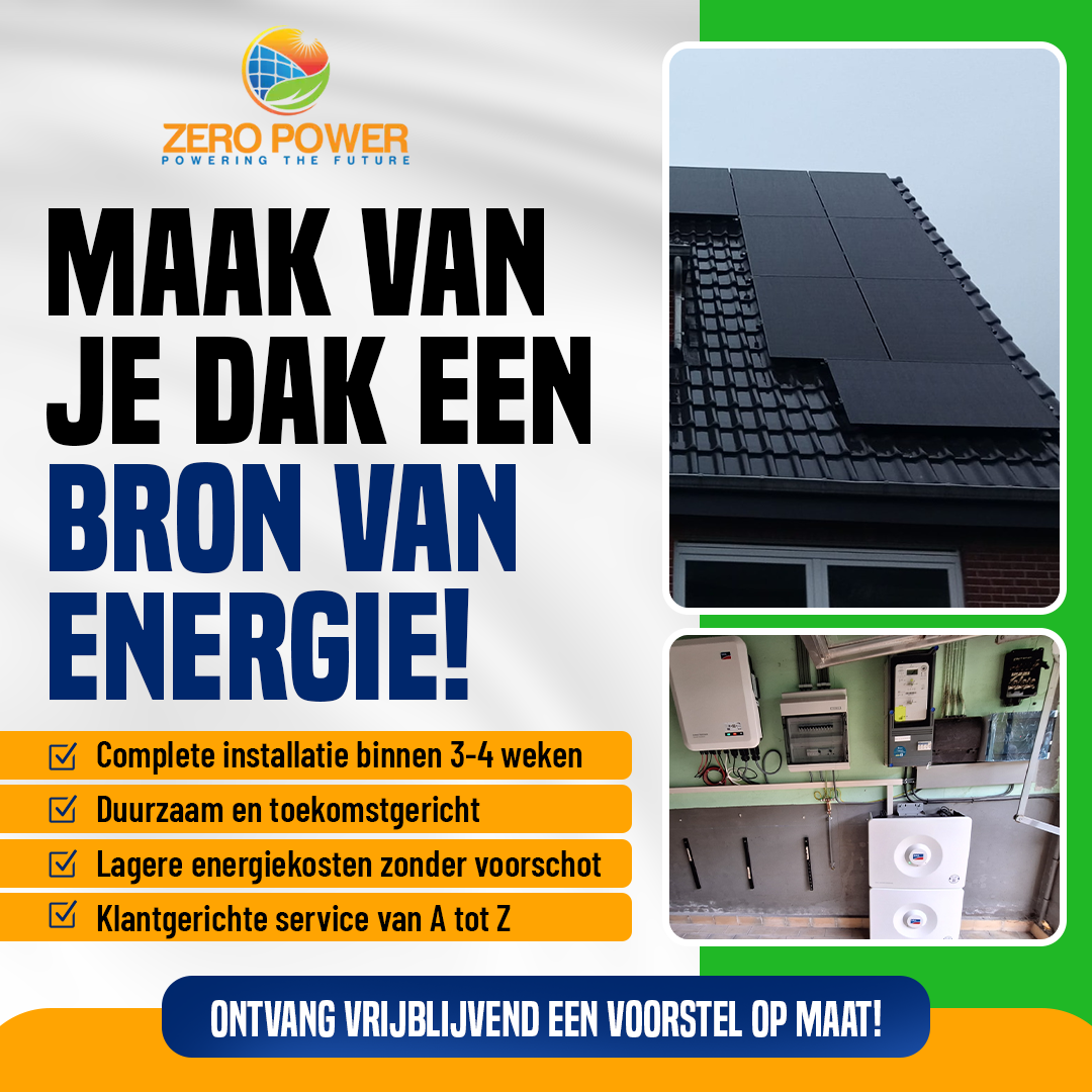 Energie besparen met Zero Power