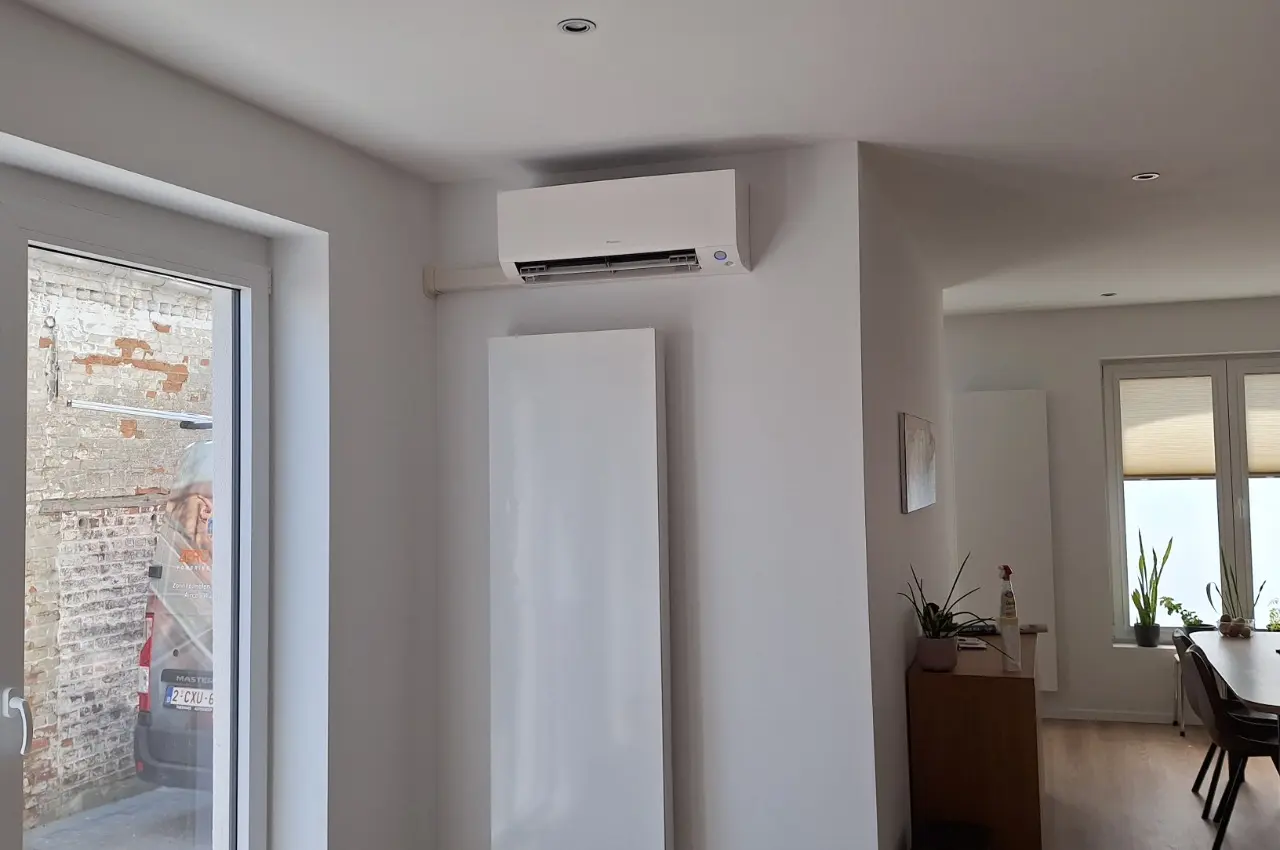 Lucht-lucht warmtepomp als hoofdverwarming