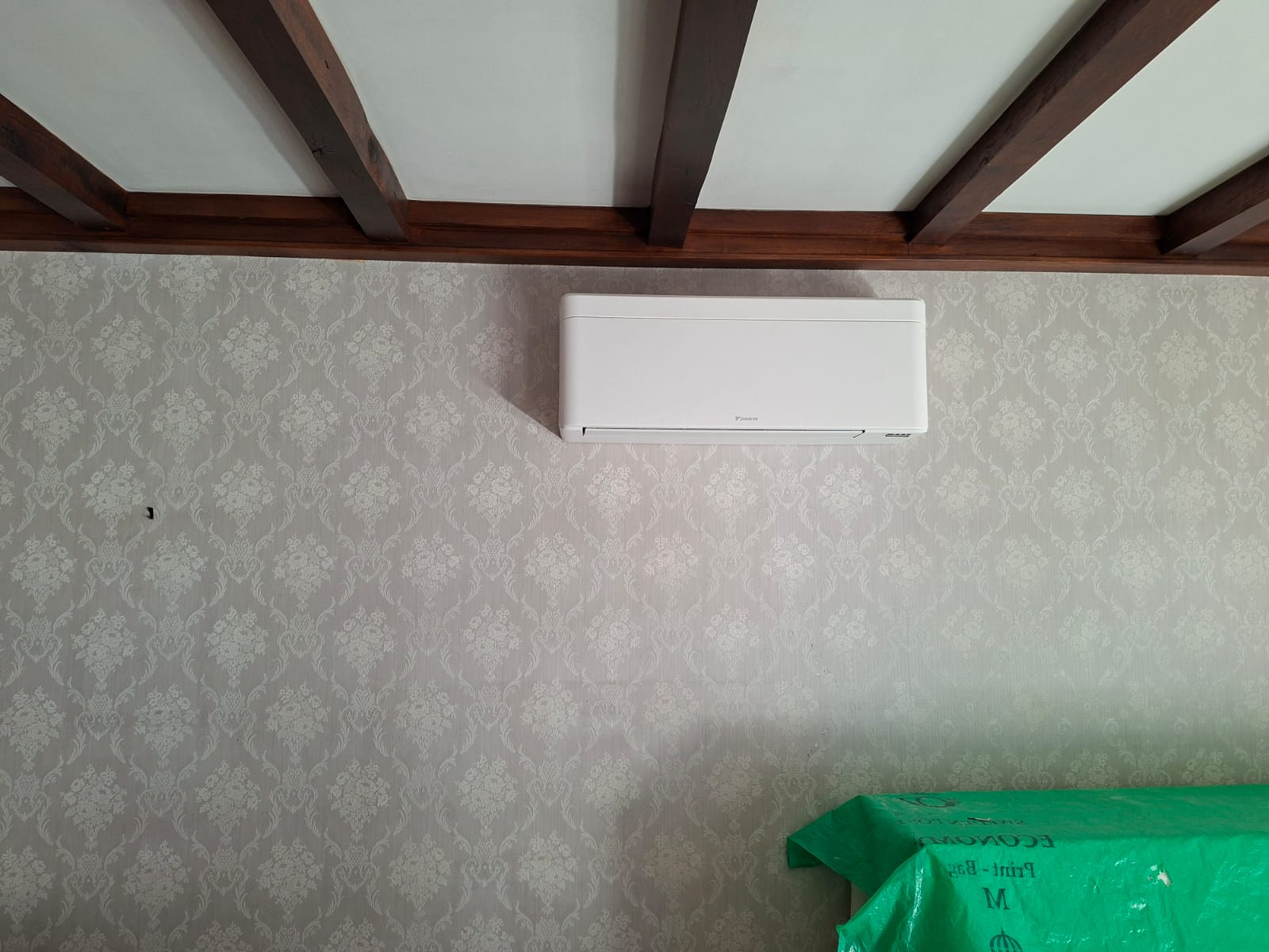 Realisatie Daikin multisplit aircowarmtepomp bestaande uit 4 binnenunits Perfera + Stylish te Tienen
