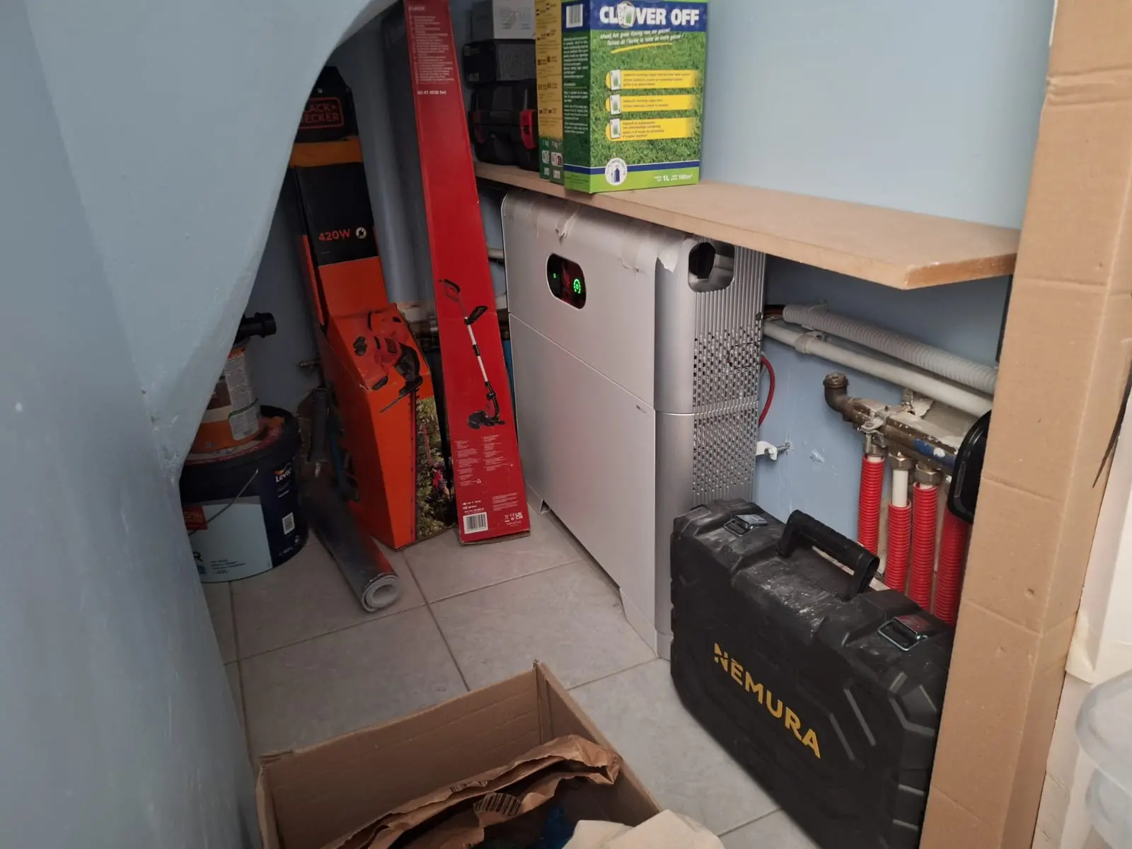 Realisatie 16x Denim 440 Huawei omvormer Tienen Zero Power