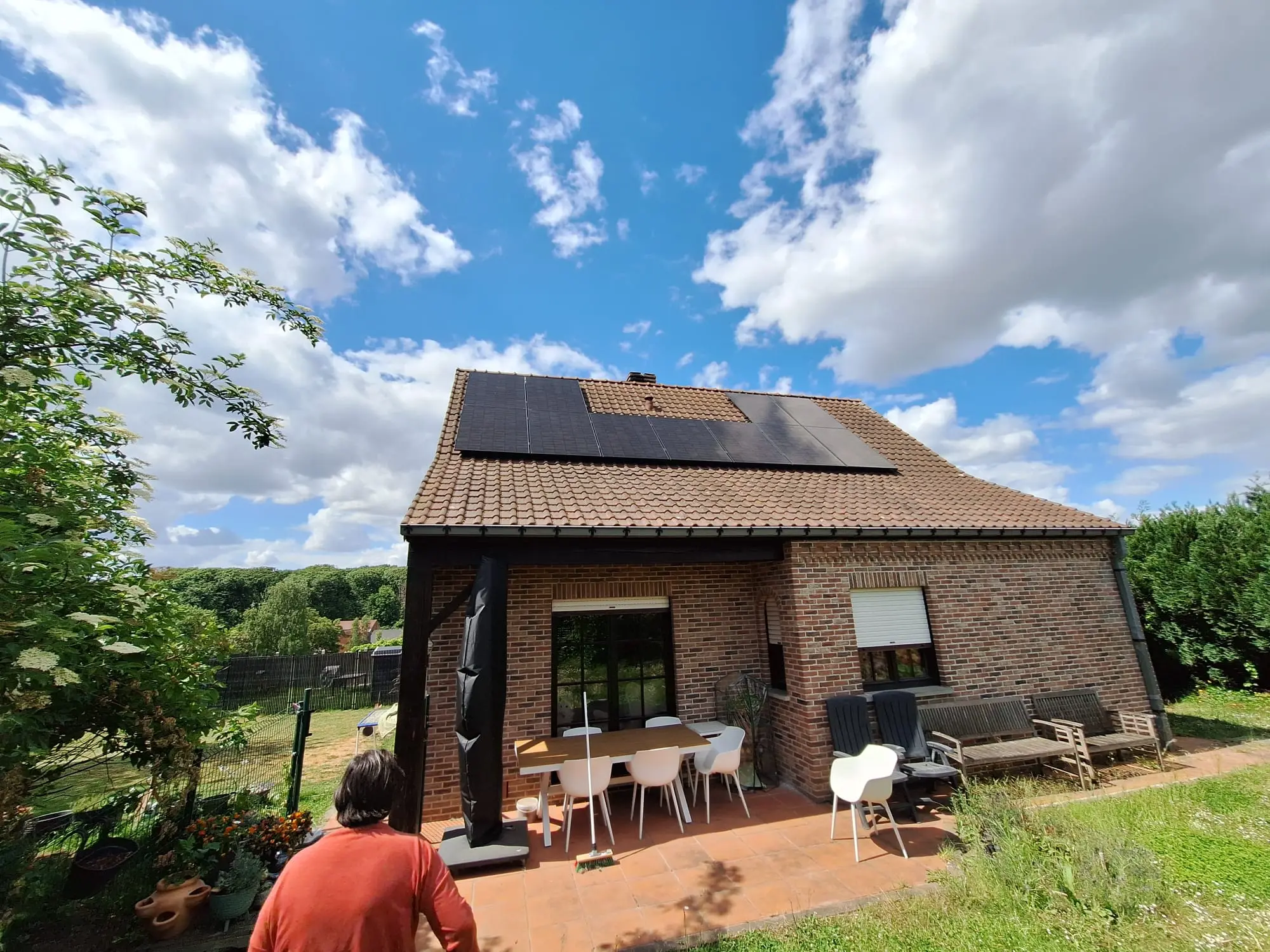 Realisatie 17x Phono Solar 415 Huawei omvormer Bertem Zero Power