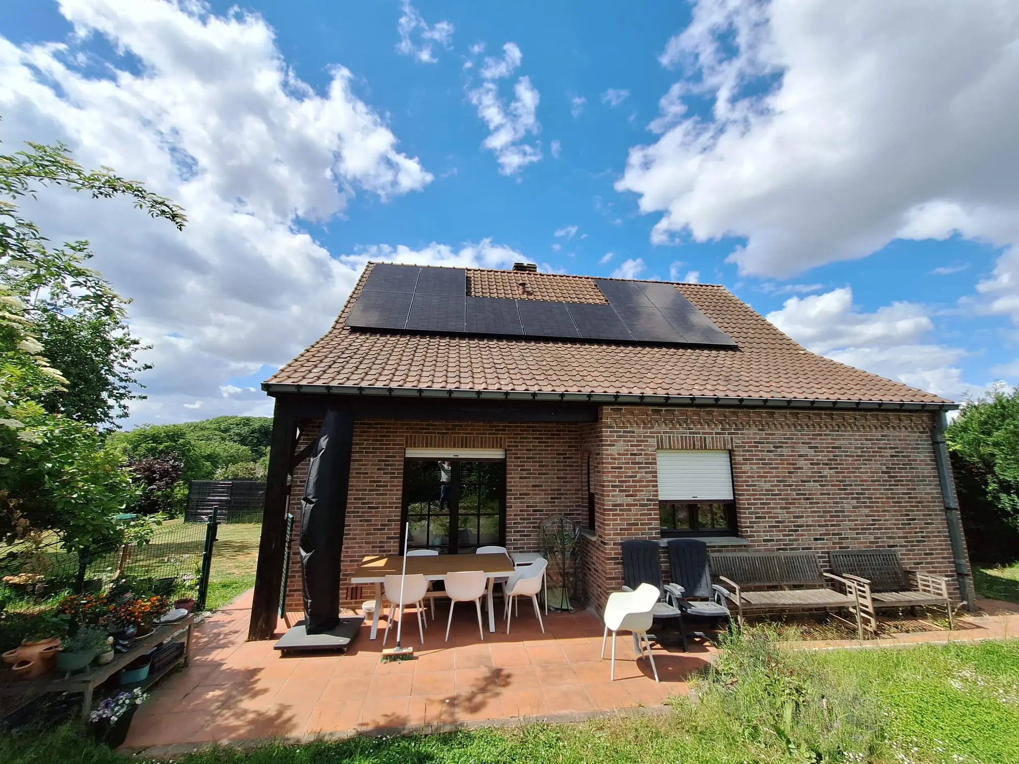 Realisatie 17x Phono Solar 415 Huawei omvormer Bertem Zero Power