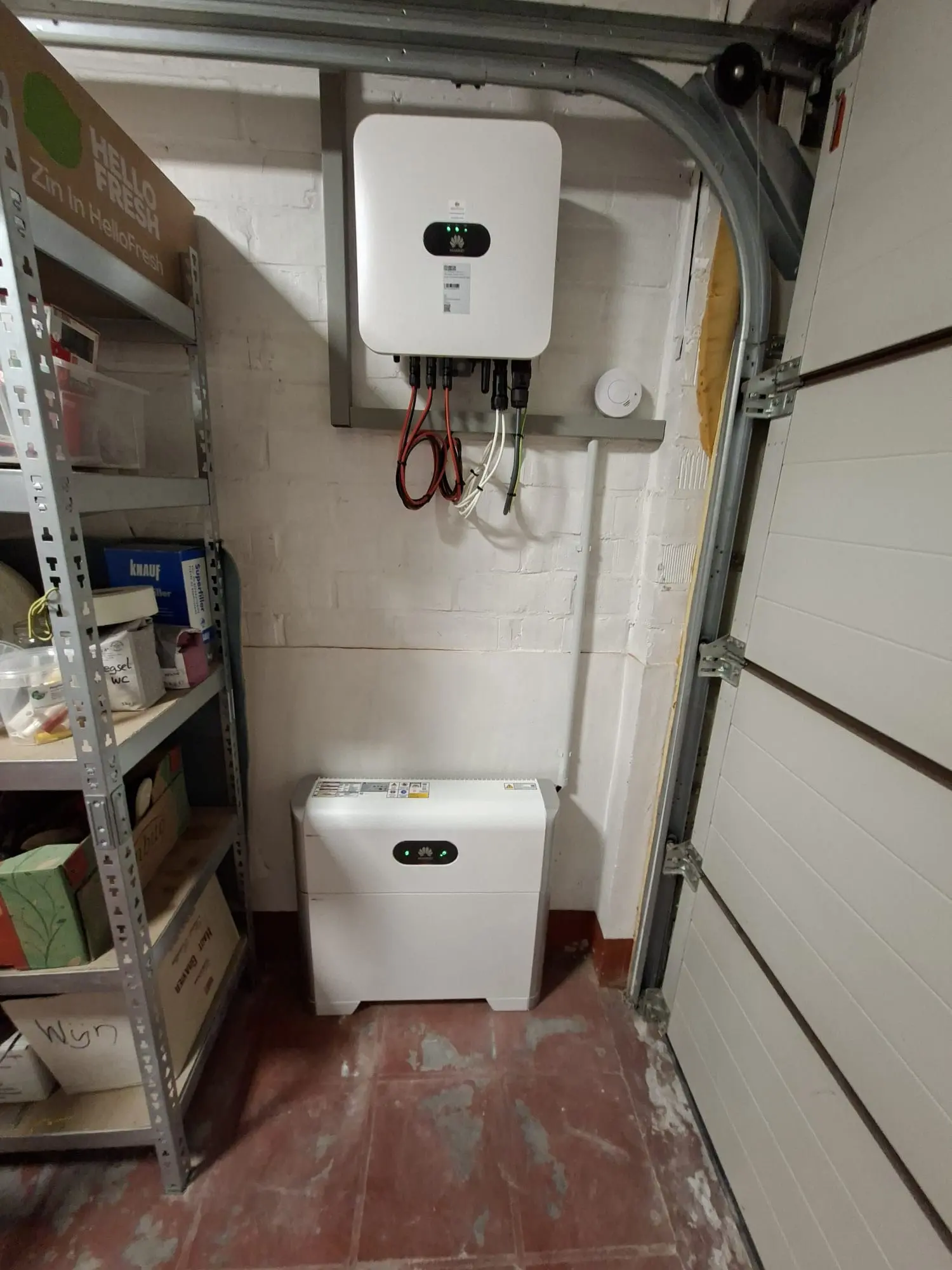 Realisatie 16x Denim 440 Huawei omvormer Kessel-Lo Zero Power