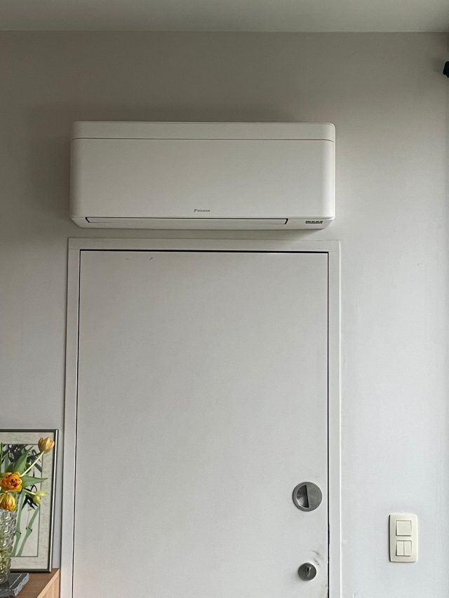 Realisatie 2x Daikin Perfera+ Stylish wit single split airco/warmtepomp te Leuven